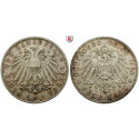 German Empire, Lübeck, 5 Mark 1904, A, nearly xf / good xf, J. 83