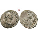 Roman Imperial Coins, Trajan, Denarius 116-117, good vf