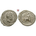 Roman Imperial Coins, Septimius Severus, Denarius 207, xf