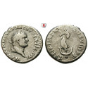 Roman Imperial Coins, Titus, Denarius 80, vf