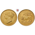 India, East India Company, Victoria, Mohur 1841, 10.72 g fine, xf-unc
