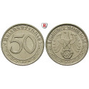 Third Reich, Standard currency, 50 Reichspfennig 1938, A, xf, J. 365