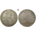 Baden, Baden-Durlach, Karl Friedrich, Konventionstaler 1765, vf