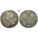 Great Britain, Anna, Crown 1708, good vf