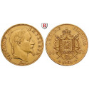 France, Napoleon III, 50 Francs 1862, 14.52 g fine, vf-xf
