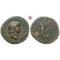 Roman Imperial Coins, Nero, As 67, good vf / vf