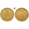 German Empire, Hamburg, 20 Mark 1899, J, good vf, J. 212