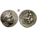 Thrace, Kingdom of Thrace, Lysimachos, Tetradrachm 297-287 BC, good vf