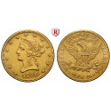 USA, 10 Dollars 1896, 15.05 g fine, vf-xf