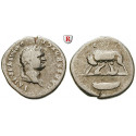 Roman Imperial Coins, Domitian, Caesar, Denarius 77-78, vf