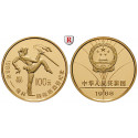China, People´s Republic, 100 Yuan 1988, 15.55 g fine, PROOF