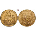 Peru, Republic, 100 Soles 1967, 42.13 g fine, xf