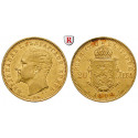 Bulgaria, Ferdinand I., Prince, 20 Leva 1894, 5.81 g fine, good vf