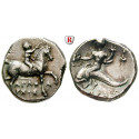 Italy-Calabria, Taras (Tarentum), Didrachm 272-240 BC, good vf