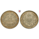 German Empire, Standard currency, 50 Pfennig 1898, A, good vf, J. 15