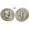 Roman Imperial Coins, Vespasian, Denarius 78-79, vf