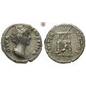 Roman Imperial Coins, Faustina Senior, wife of  Antoninus Pius, Denarius after 141, good vf