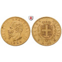 Italy, Kingdom Of Italy, Vittorio Emanuele II, 20 Lire 1862, 5.81 g fine, good vf