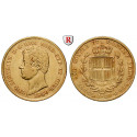 Italy, Kingdom Of Sardinia, Carlo Alberto, 20 Lire 1840, 5.81 g fine, vf