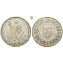 Switzerland, Swiss Confederation, 5 Franken 1879, vf-xf