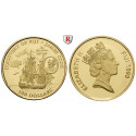 Fiji Islands, Elizabeth II, 100 Dollars 1993, 6.96 g fine, PROOF