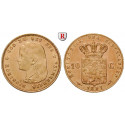 Netherlands, Kingdom Of The Netherlands, Wilhelmina I., 10 Gulden 1897, 6.06 g fine, vf-xf