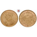 Belgium, Belgian Kingdom, Albert I., 20 Francs 1914, 5.81 g fine, vf-xf