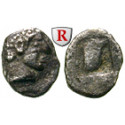 Macedonia, Skione, Tritemorion about 480-450 BC, vf / f