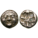 Mysia, Parion, Drachm 5. cent.t. BC, vf