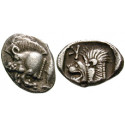 Mysia, Kyzikos, Obolos 480-450 BC, good vf