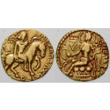 Baktria and India, Kingdom of the Guptas, Chandragupta, Stater, nearly xf