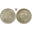Third Reich, Standard currency, 1 Reichsmark 1933, F, xf, J. 354