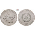 German Democratic Republic, Commemoratives, 20 Mark 1971, FDC, J. 1533