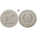 German Democratic Republic, Commemoratives, 20 Mark 1975, Bach, xf-unc, J. 1555