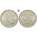 Third Reich, Standard currency, 5 Reichsmark 1935, A, xf-unc, J. 360