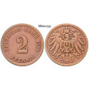 German Empire, Standard currency, 2 Pfennig 1916, J, FDC, J. 11