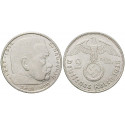Third Reich, Standard currency, 2 Reichsmark 1936, E, vf, J. 366