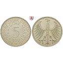Federal Republic, Standard currency, 5 DM 1959, J, xf / xf-unc, J. 387