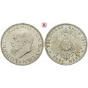 German Empire, Bayern, Ludwig III., 3 Mark 1914, D, good xf, J. 52