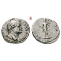 Roman Imperial Coins, Vespasian, Denarius 77-78, vf