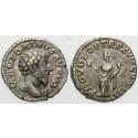 Roman Imperial Coins, Marcus Aurelius, Denarius 162-163, vf