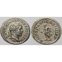 Roman Imperial Coins, Caracalla, Denarius 214, FDC