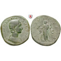 Roman Imperial Coins, Julia Mamaea, mother of Severus Alexander, Sestertius 228-229, vf