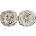 Roman Imperial Coins, Vespasian, Denarius 76, good vf