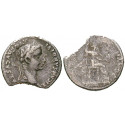 Roman Imperial Coins, Tiberius, Denarius, good fine