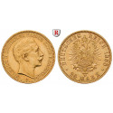 German Empire, Preussen, Wilhelm II., 20 Mark 1888, (COIN TYPE PICTURE), A, 7.17 g fine, vf, J. 250