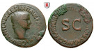Römische Kaiserzeit, Germanicus, As 50-54, ss