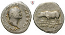 Römische Kaiserzeit, Vespasianus, Denar Juli 77 - Dezember 78, ss