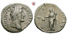 Römische Kaiserzeit, Antoninus Pius, Denar 152-153, ss