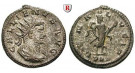 Römische Kaiserzeit, Gallienus, Antoninian 266-268, vz/ss-vz